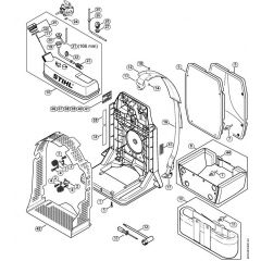 Genuine Stihl BR420 / G - Backplate