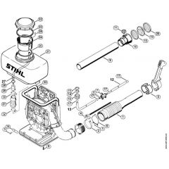 Genuine Stihl BR420 / N - Conversion kit BR/SR