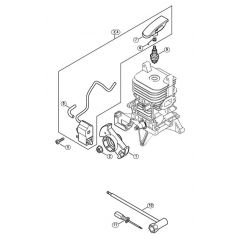 Genuine Stihl BR450 / B - Ignition system BR 450 BR 450-Z