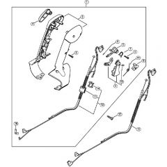 Genuine Stihl BR600 / O - Control handle