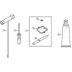 Genuine Stihl BR800 C-E / N - Tools, Extras