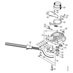 Genuine Stihl BT131 / G - Clutch housing, Brake