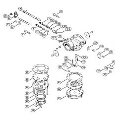 Genuine Stihl BT360 / G - Carburetor LA-S168, LA-S221