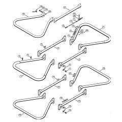 Genuine Stihl BT360 / L - Support frame