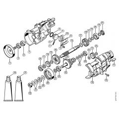 Genuine Stihl BT45 / F - Gear head