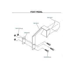 Husqvarna Bz27 - Pedals