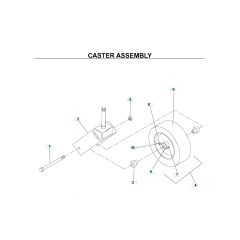 Husqvarna Bz6127 D - Casters