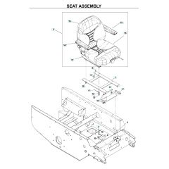 Husqvarna Bz6127 D - Seat