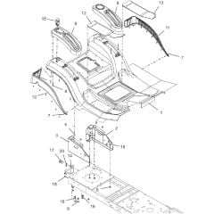 Countax C40M Mulcher - From 25-03-2019 - 05 Rear Body