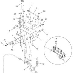 Countax C40M Mulcher - From 25-03-2019 - 11 Hand Brake