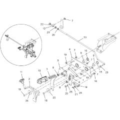 Countax C40M Mulcher - From 25-03-2019 - 12 Pedals