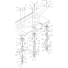 Countax C40M Mulcher - From 25-03-2019 - 24 Deck Bearing Housing