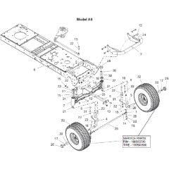 Countax C60-2Wd Fr730 - From 01-03-2022 - 04 Chasis