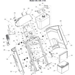 Countax C60-2Wd Fr730 - From 01-03-2022 - 07 Console C60 C80 C100