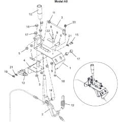 Countax C60-2Wd Fr730 - From 01-03-2022 - 17 Handbrake