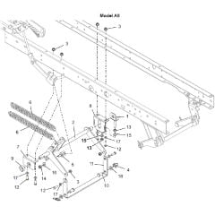 Countax C60-2Wd Fr730 - From 01-03-2022 - 21 Deck Lift Rear Cradle