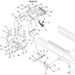 Countax C60-2Wd Fr730 - From 01-03-2022 - 22 Deck Lift Handle