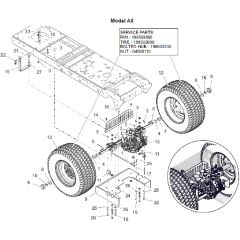 Countax C80-2Wd Fr730 - From 01-03-2022 - 16 Rear Transmission