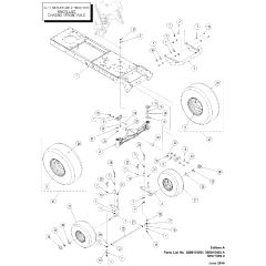 Countax C80 - From 01-06-2014 To 01-10-2014 - 2 Chassis And Front Axle