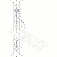 Countax C80 - From A0328984 06-04-2016 - 11 PTO Bearing Assy