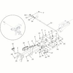 Countax C80 - From A0328984 06-04-2016 - 15 Pedals