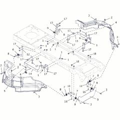 Countax C80 - From A0328984 06-04-2016 - 25 Guarding Assy