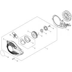 Echo CS-2511TES Recoil Assembly