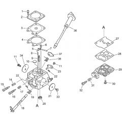 Carburettor (S/N 35010651)