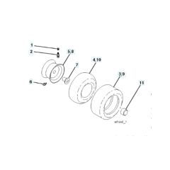 Husqvarna Ct131 - Wheels & Tyres