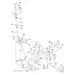 Husqvarna Ct151 - Steering