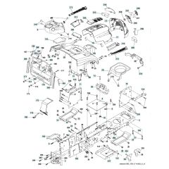 Husqvarna Cth151 - Chassis & Enclosures