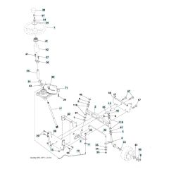 Husqvarna Cth151 T - Steering