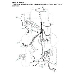 Husqvarna Cth172 - Electrical