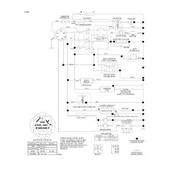 Husqvarna Cth1736 - Schematic