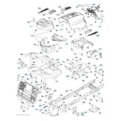 Husqvarna Cth173 - Chassis & Enclosures