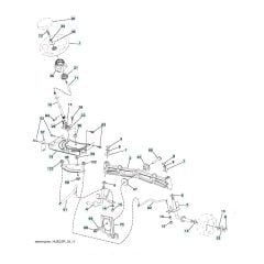 Husqvarna Cth173 - Steering