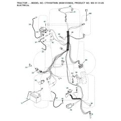 Husqvarna Cth180 Twin - Electrical