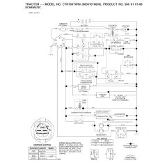 Husqvarna Cth180 Twin - Schematic