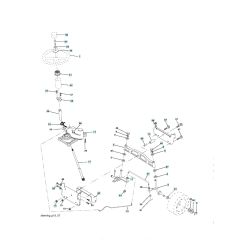 Husqvarna Cth191 - Steering