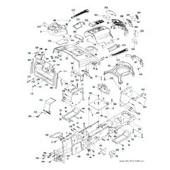 Husqvarna Cth2038 - Chassis & Enclosures