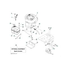 Husqvarna Cth2038 - Engine