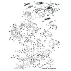 Husqvarna Cth2238Te - Chassis & Enclosures