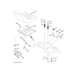 Husqvarna Cth2238Te - Seat