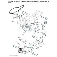 Husqvarna Cth2542 Twin - Drive