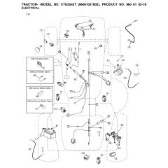 Husqvarna Cth2542 Twin - Electrical