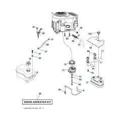 Husqvarna Cth2642Tr - Engine