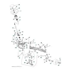 Husqvarna Cth 174 - Steering