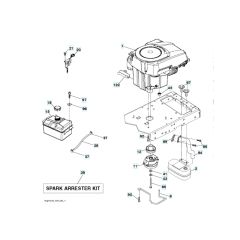 Husqvarna Cth 194 - Engine