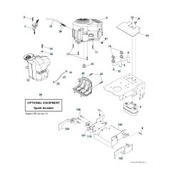 Husqvarna Cth 202T - Engine