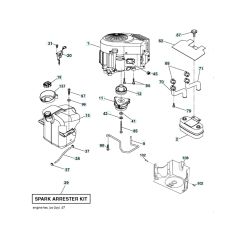 Husqvarna Cth 204T - Engine